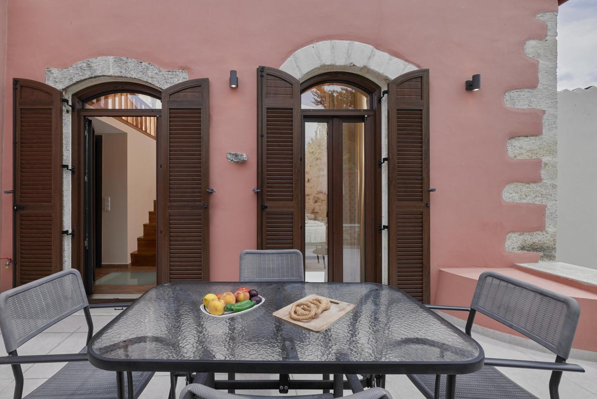 Stone Villa With Swimming Pool-Bbq! Melidhonion  Luaran gambar