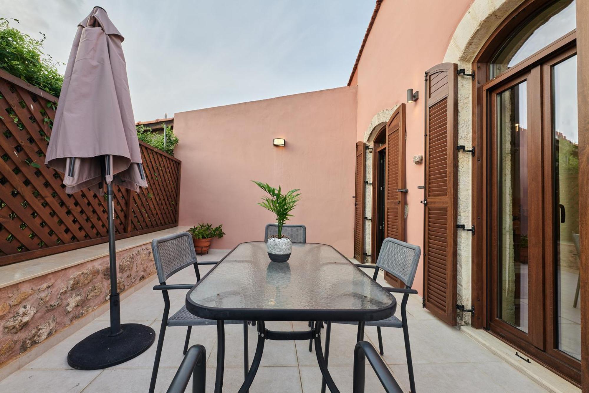 Stone Villa With Swimming Pool-Bbq! Melidhonion  Luaran gambar