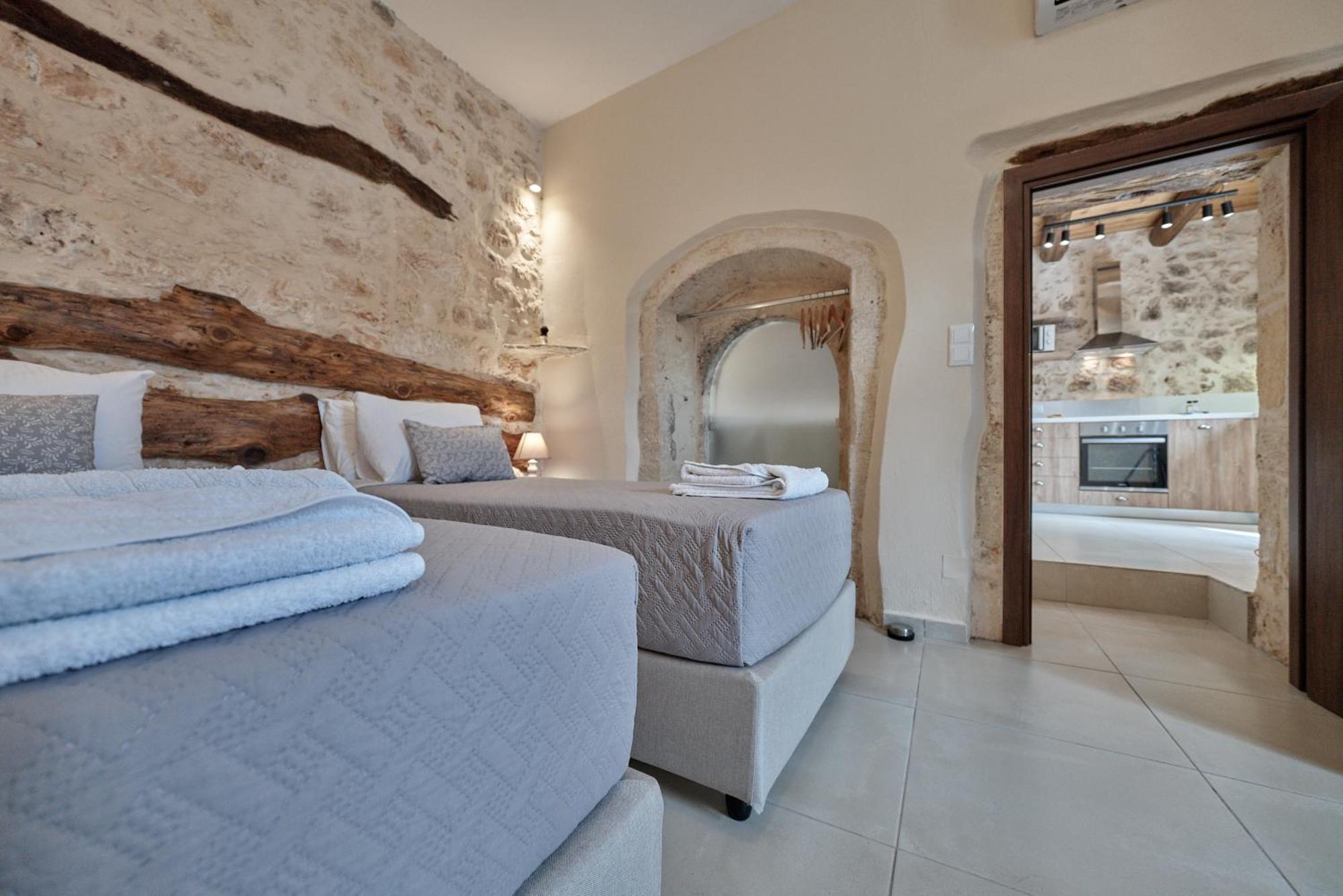 Stone Villa With Swimming Pool-Bbq! Melidhonion  Luaran gambar